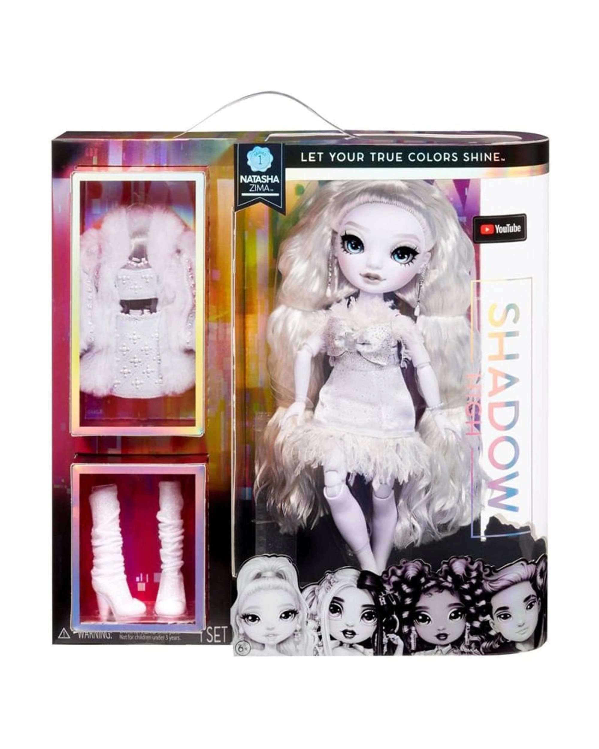 1 Rainbow High Shadow High Natasha Zima Fashion Doll, 1 of 4