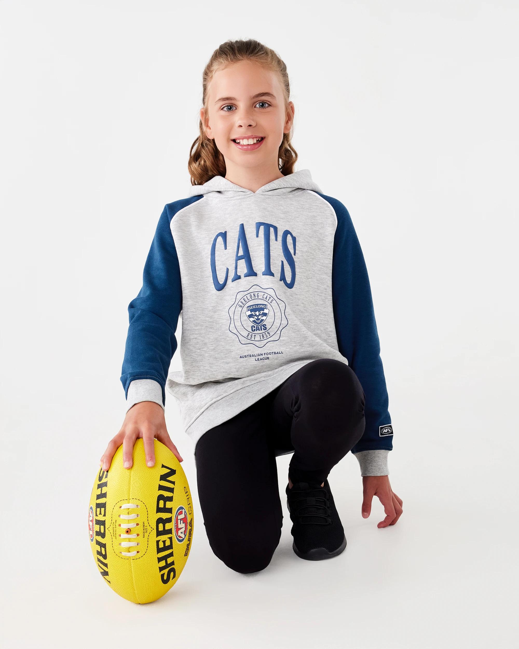 1 Official AFL Kids Hoodie Geelong, 1 of 10