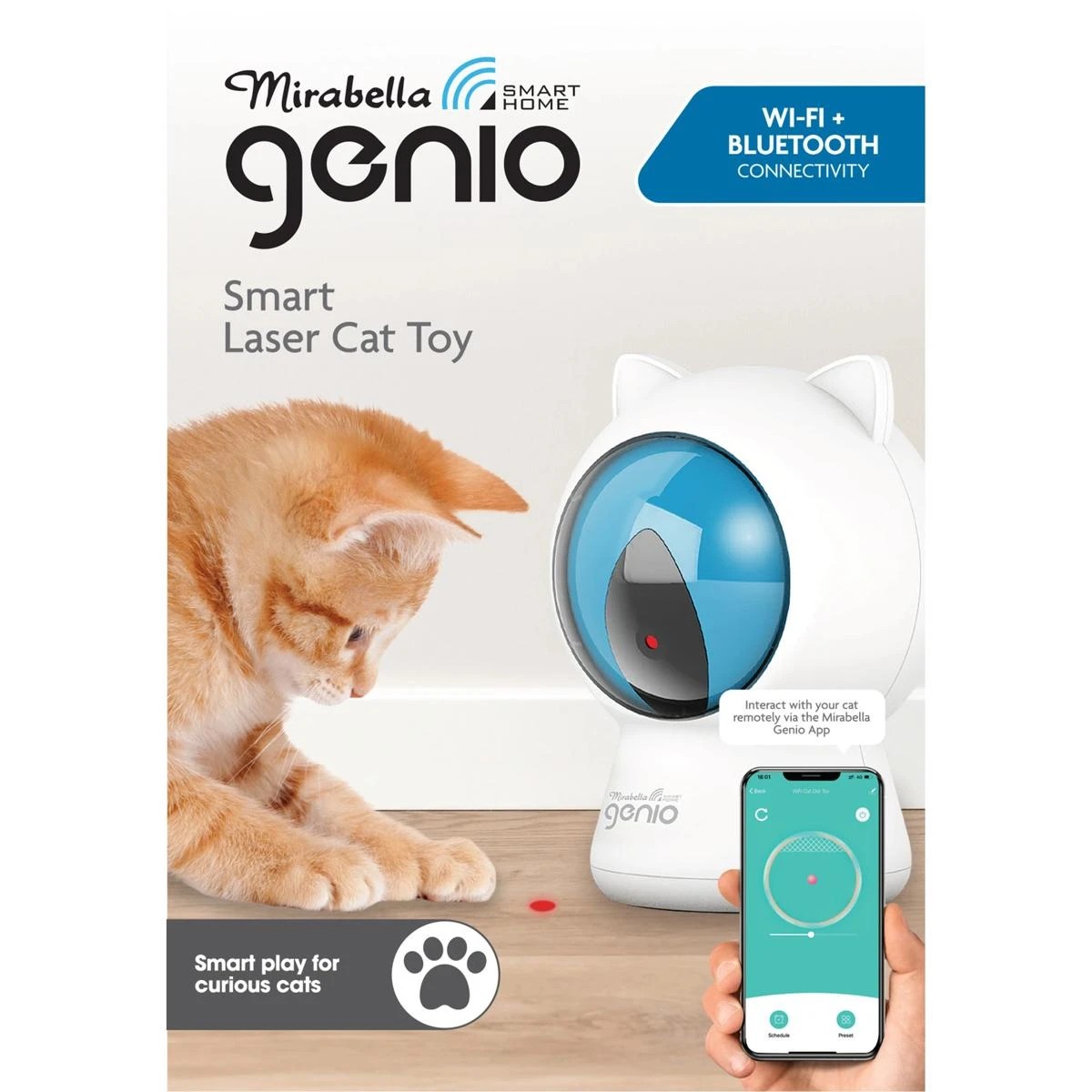 1 Mirabella Genio Smart Laser Cat Toy, 1 of 6