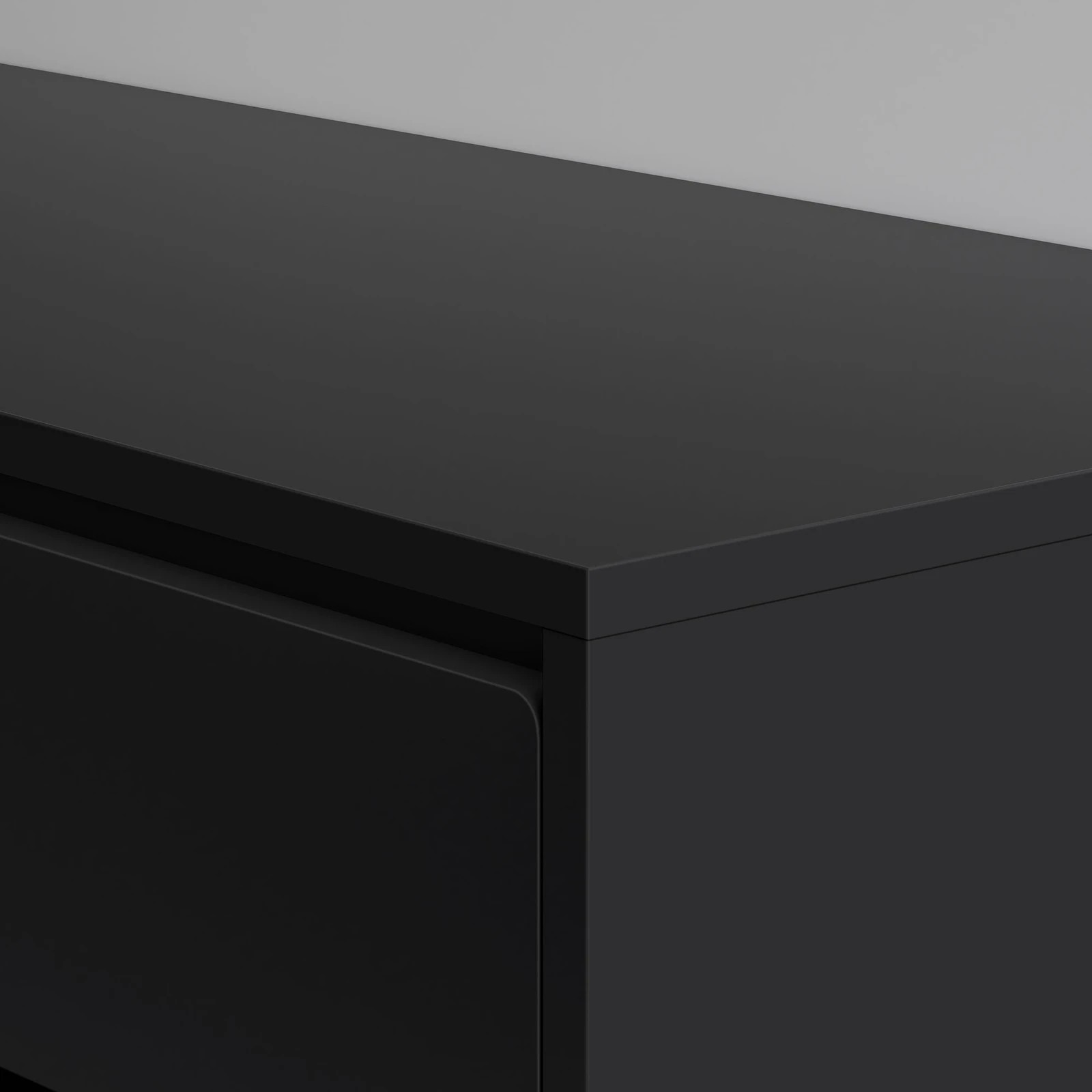 8 Alfordson 9 Chest of Drawers Minimalist Storage Cabinet Dresser - Black, 8 of 10