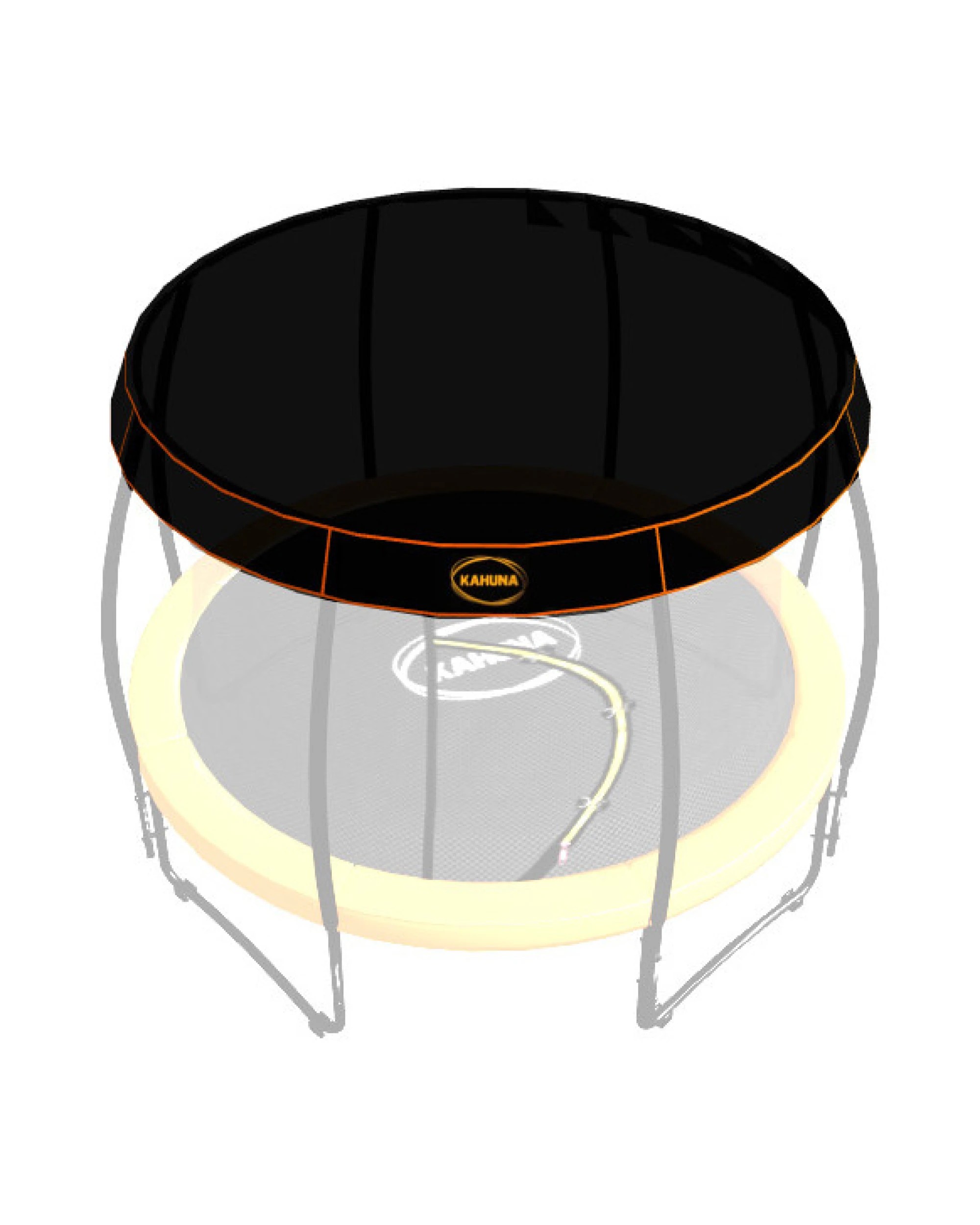 1 12ft-08 Pole Kahuna Trampoline Roof Shade Cover, 1 of 3