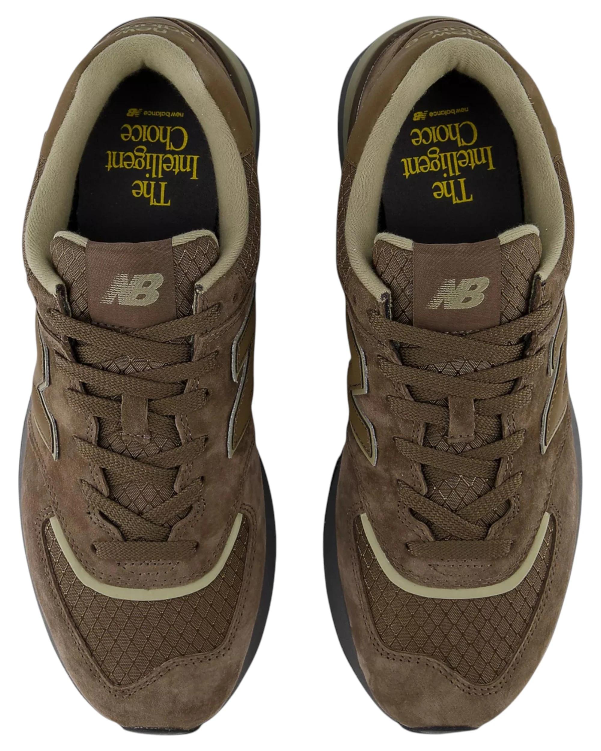 5 New Balance Mens 574 Brown Athletic Shoes BROWN, 5 of 6