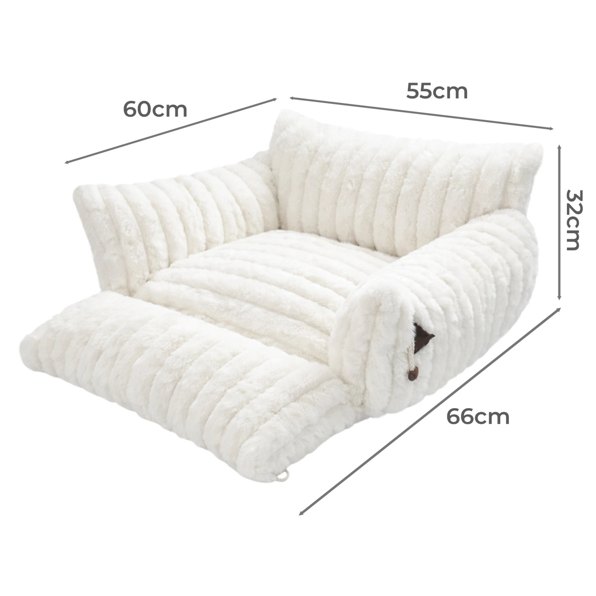 3 Pawz Puppy Bed Soft Fluffy Large, 3 of 9
