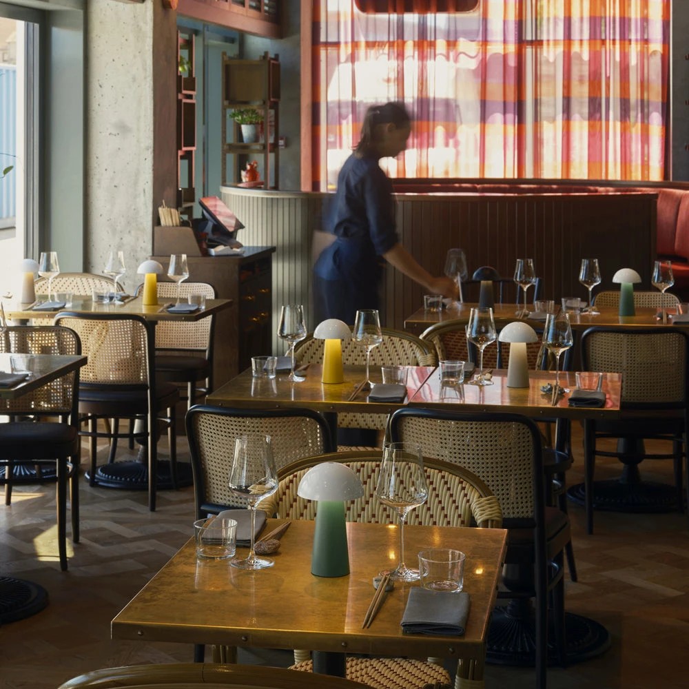 4 Kreafunk Bello Lamp, Portable And Rechargeable- Brown, 4 of 4