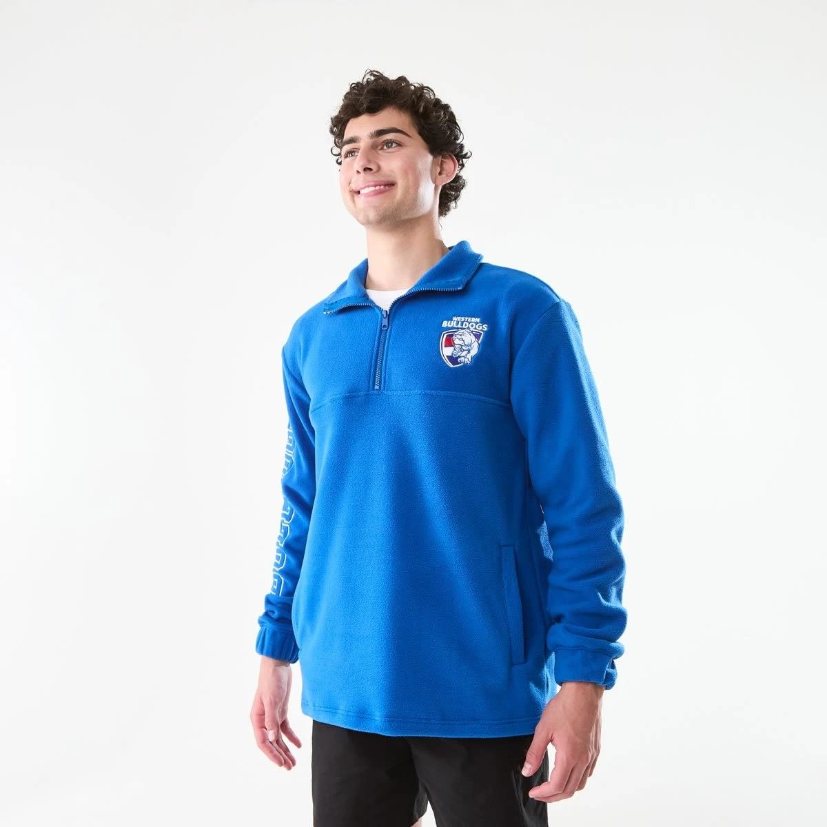 3 Official AFL Adult Polar Fleece Top Bulldogs, 3 of 8