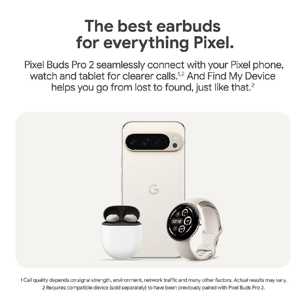 10 Google Pixel Buds Pro 2 Porcelain, 10 of 10