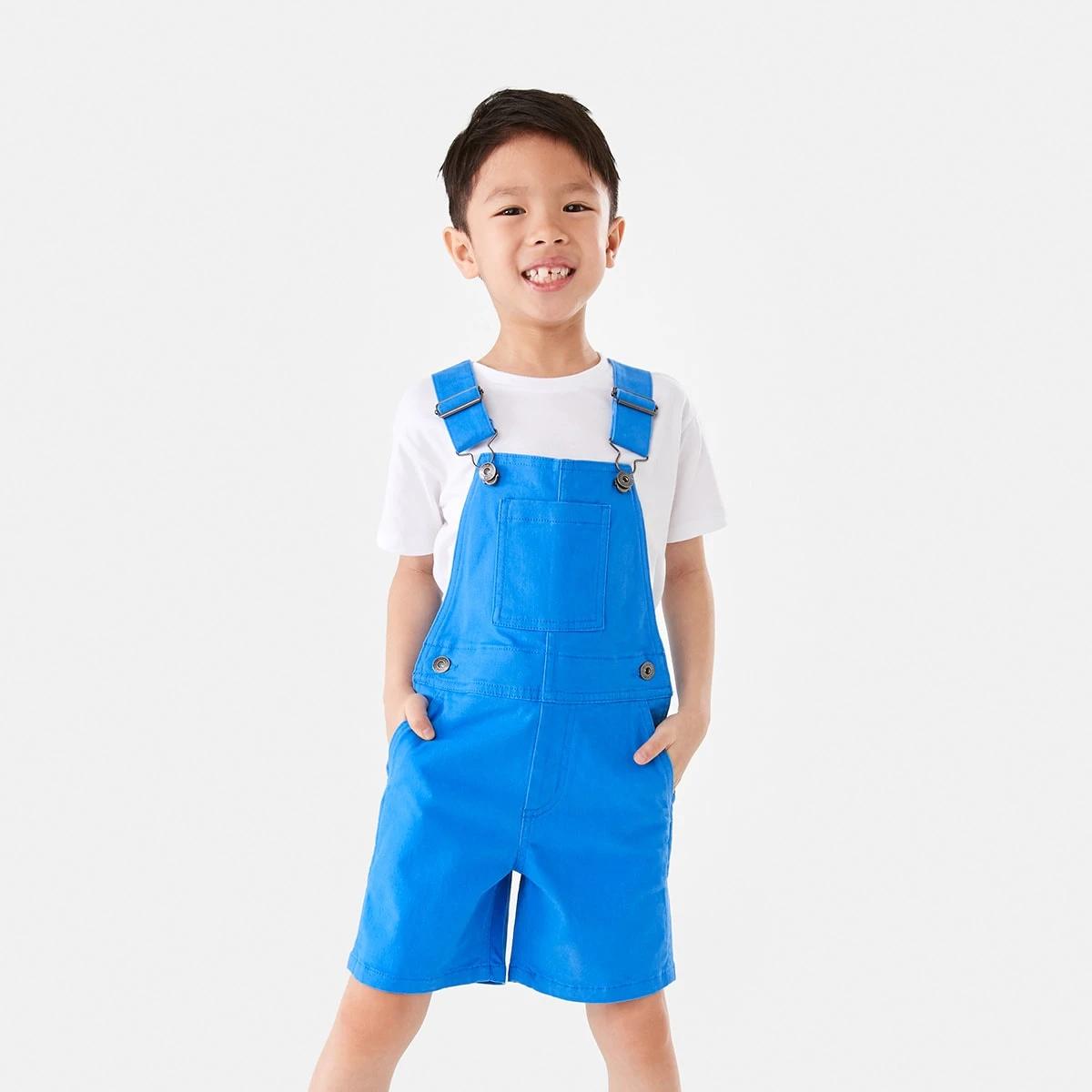 1 Twill Overalls Fren Blue, 1 of 10