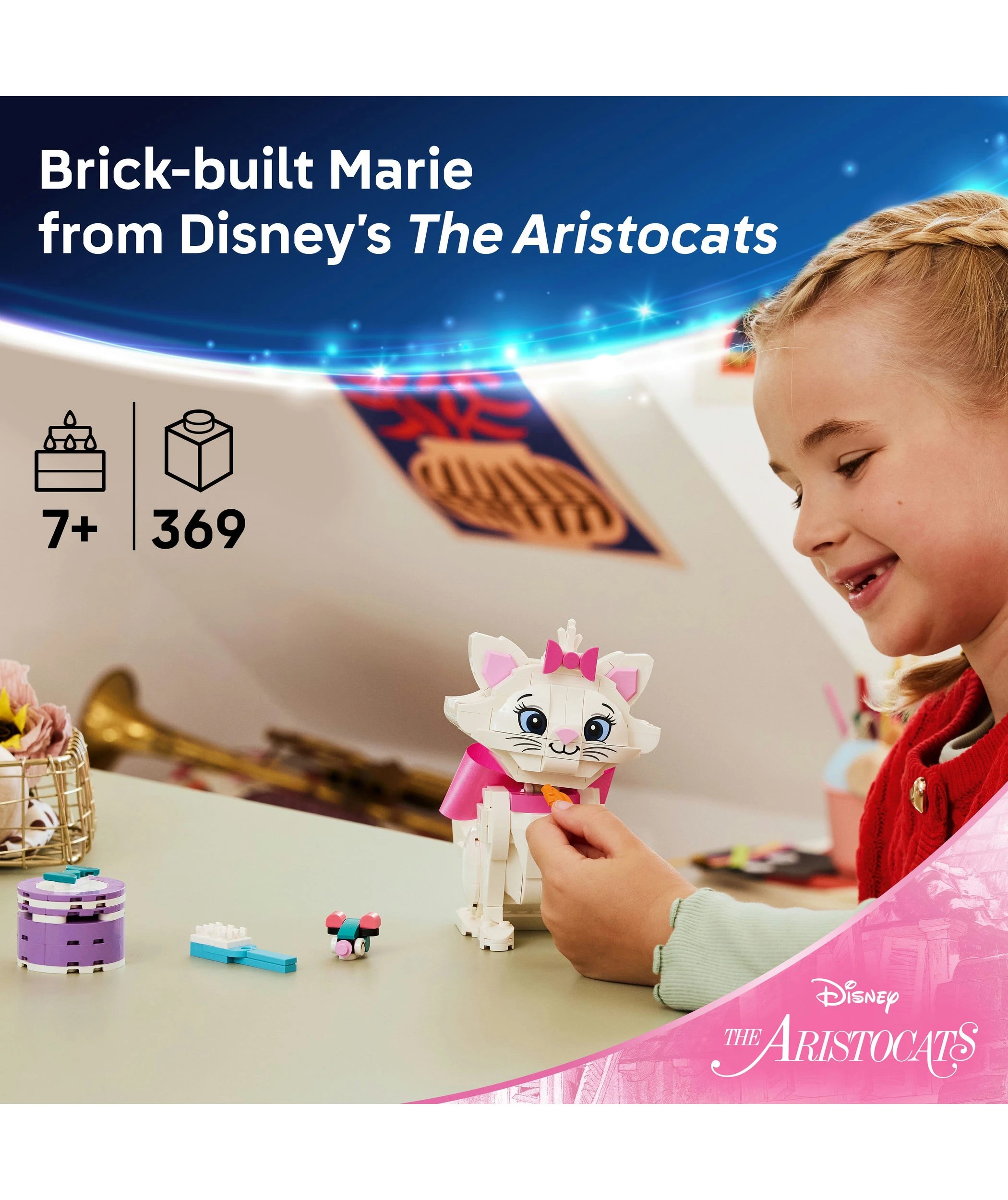 3 LEGO Disney Classic The Aristocats Adorable Marie 43286, 3 of 10