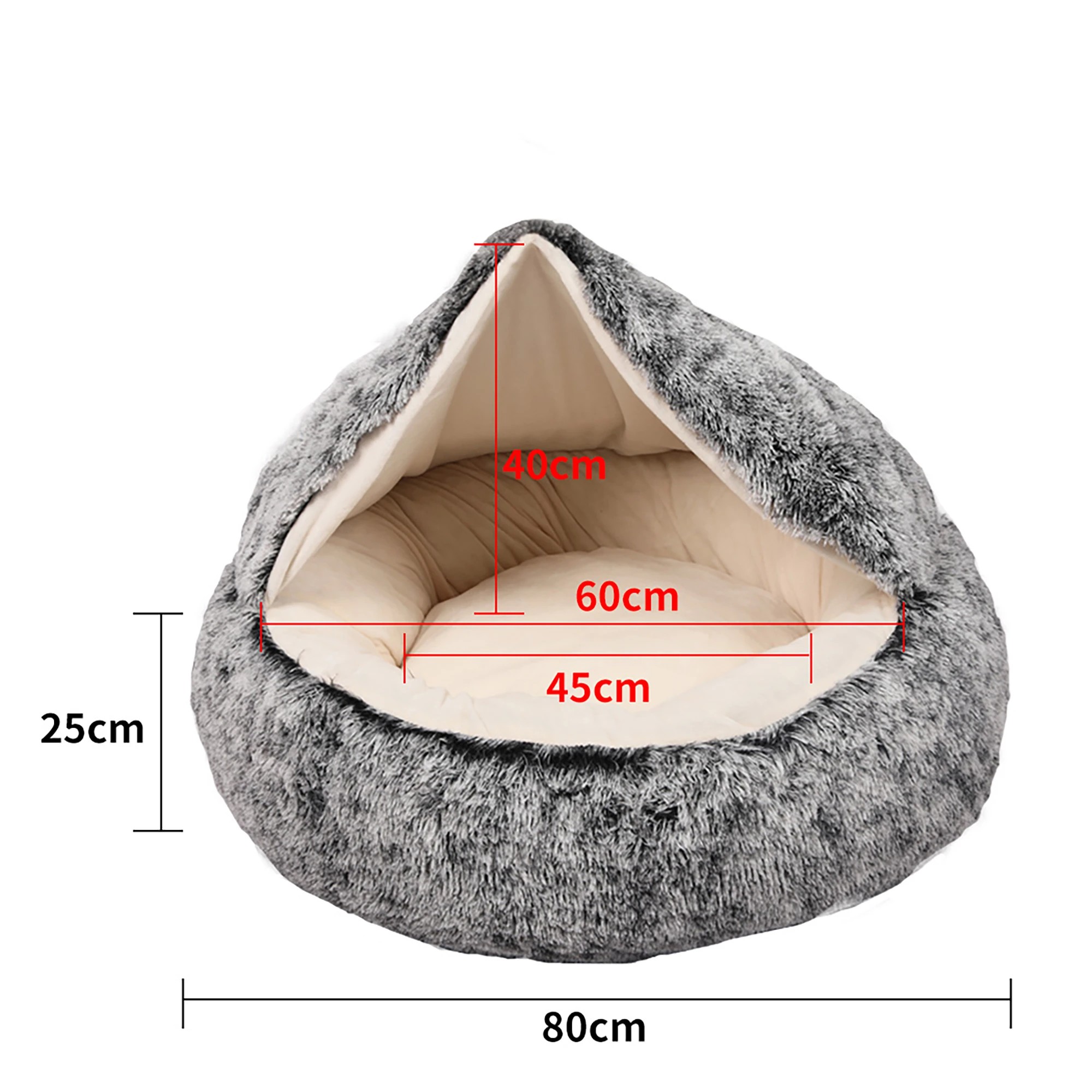 3 Pawz Hooded Pet Bed Large, 3 of 7