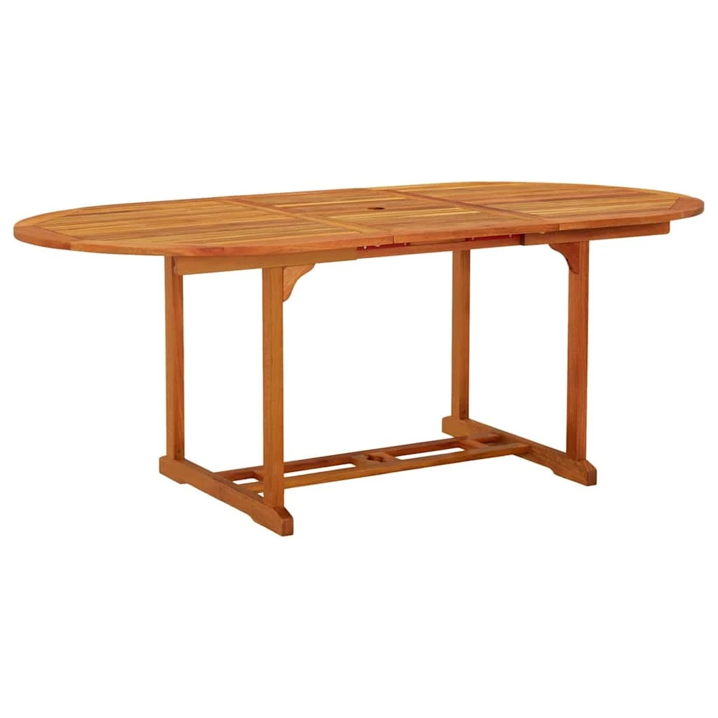 1 vidaXL Garden table Yes - Brown, 1 of 9