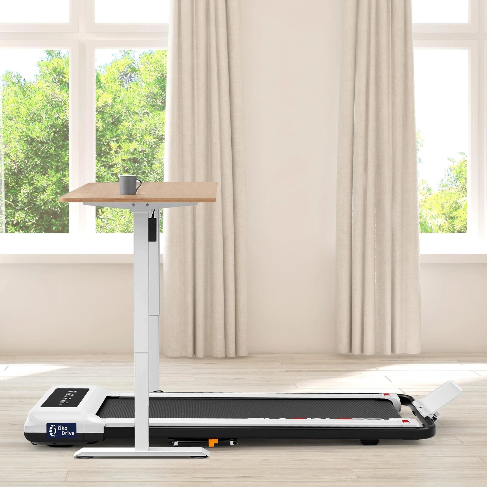 3 Black Lord Treadmill 2 IN 1 Electric Walking Pad Hydraulic Foldable 40cm Belt - White, 3 of 10