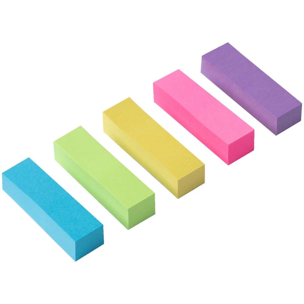 3 J.Burrows Page Markers 13x45mm Assorted 5 Pack, 3 of 4