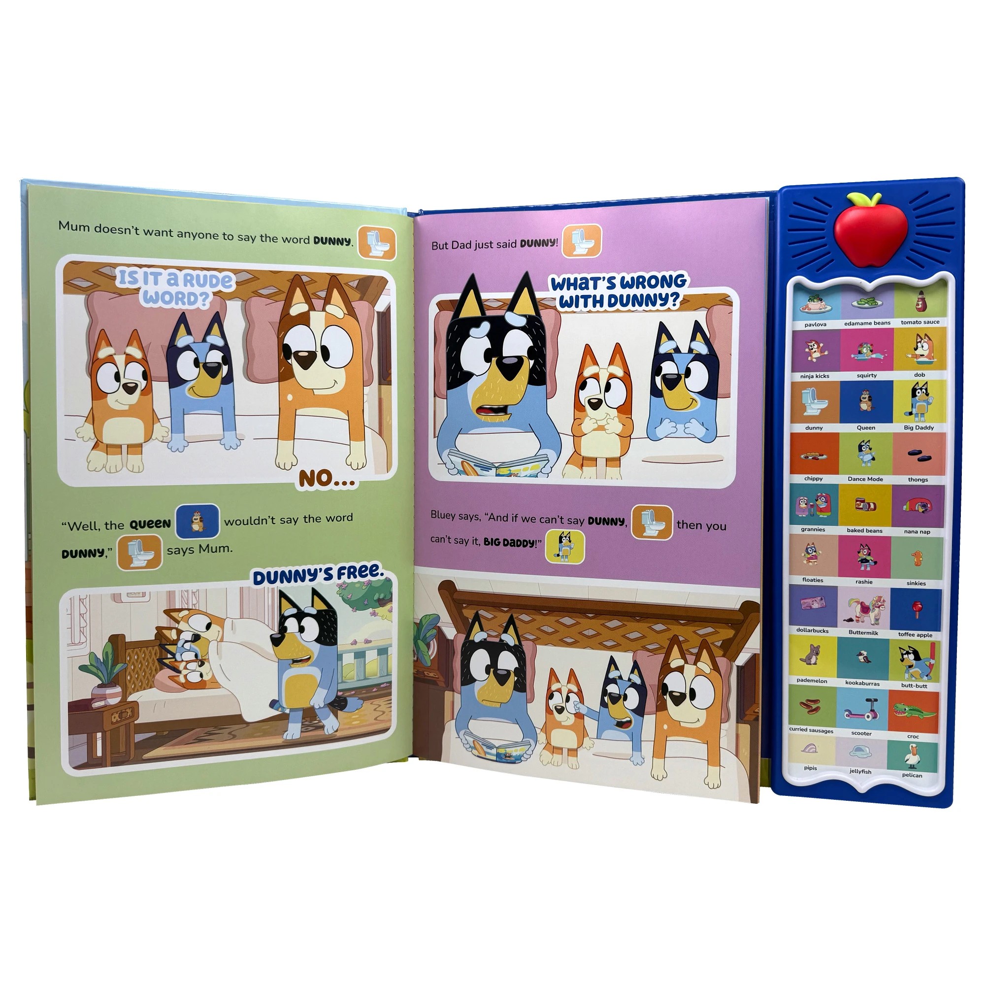 5 Bluey: Wackadoo! Bluey Words and Sound Book, 5 of 8