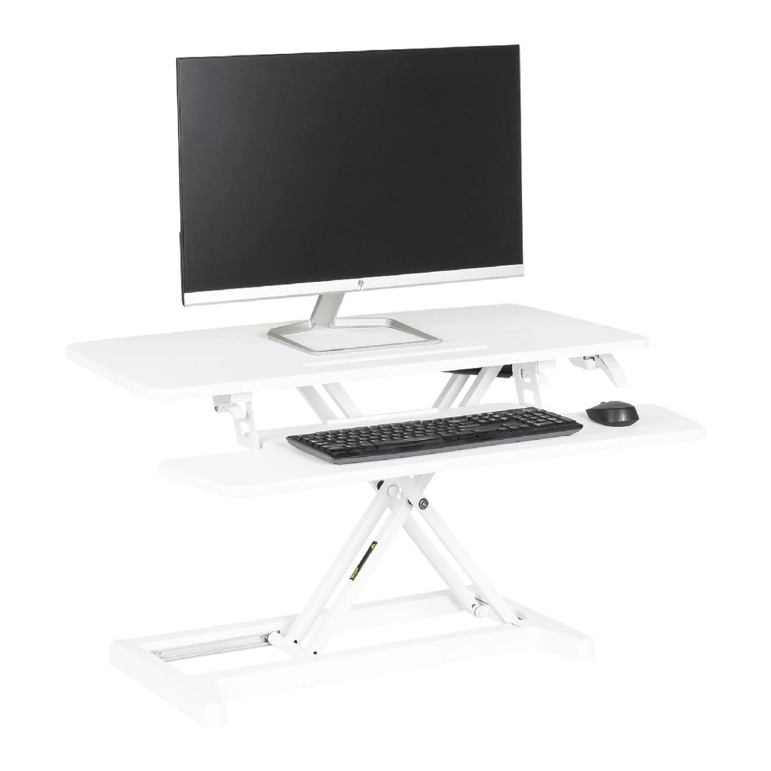 4 Matrix Sit Stand Desk Large White, 4 of 10