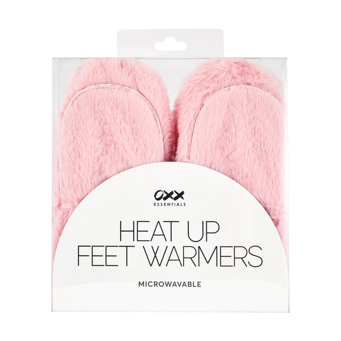 4 OXX Essentials Heat Up Feet Warmers - Pink Moccasins, 4 of 5