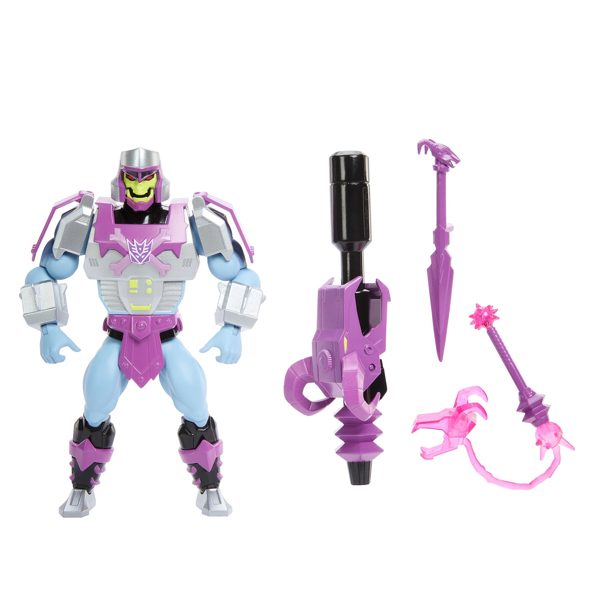 2 Masters of the Universe x Transformers Megatron Armor Skeletor Action Figure, 2 of 6