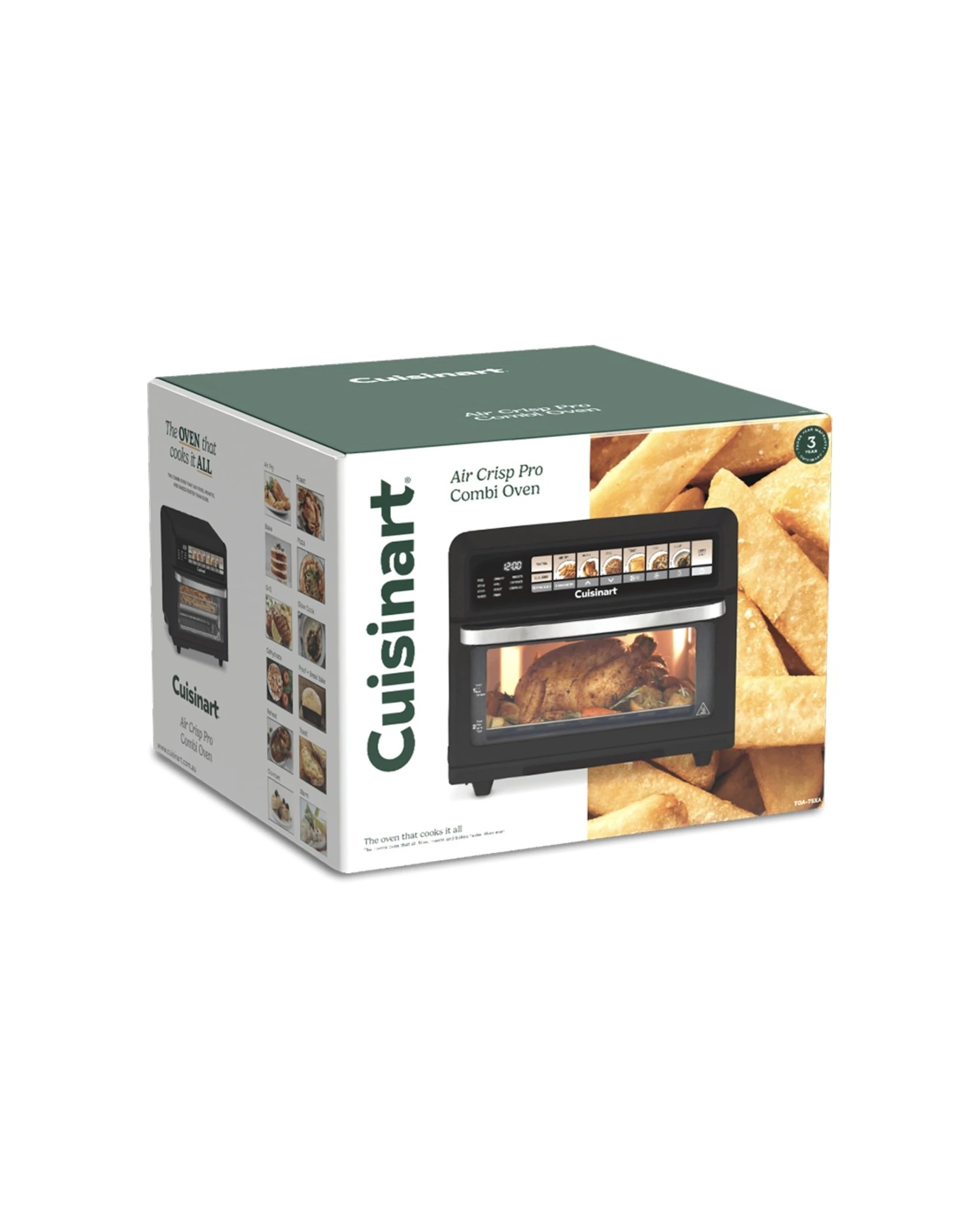 5 Cuisinart Electric Toaster Oven Air Crisp Pro 1630W Vacuum Insulated Matte - Black, 5 of 5