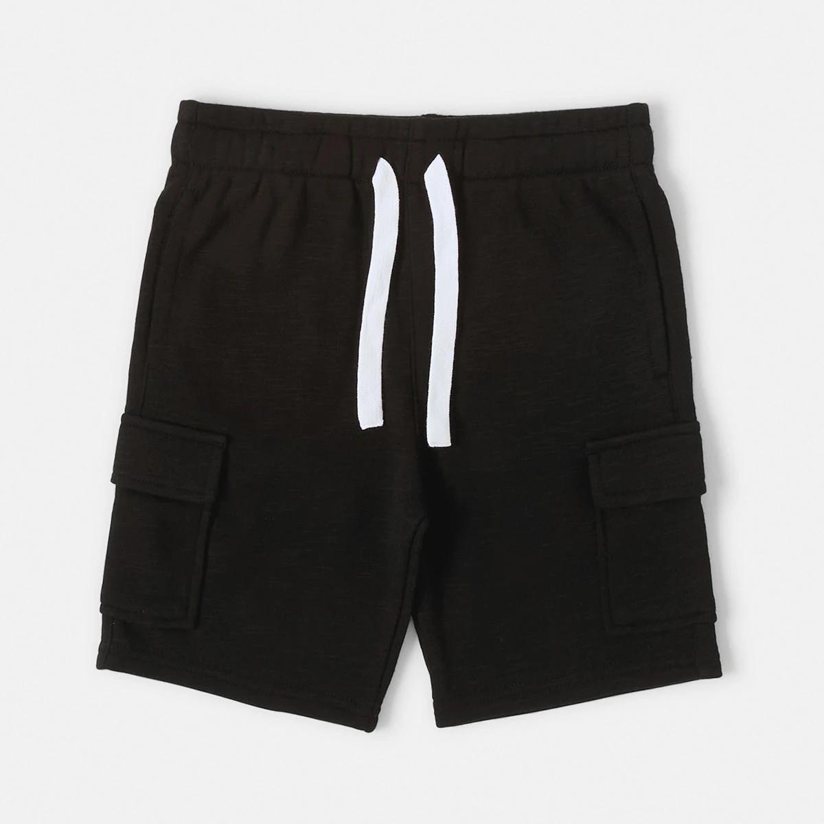 8 Cargo Knit Shorts Black, 8 of 9