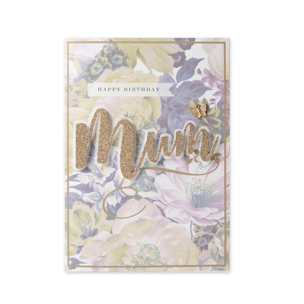 3 Connections from Hallmark Birthday Card For Mum - Butterfly & Flowers, 3 of 3
