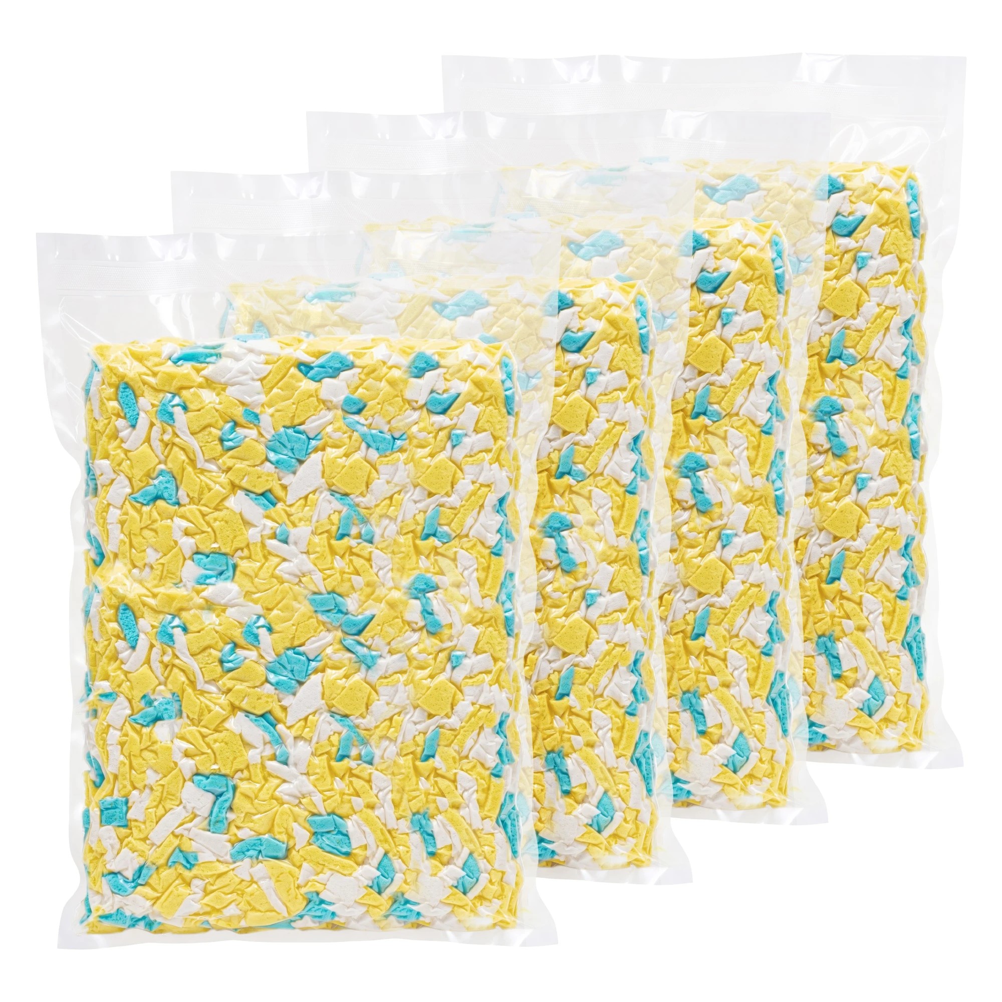 2 Artiss 20lbs (8.8KG) Bean Bag Filler Shredded Memory Foam Filling High Density - Multi, 2 of 9