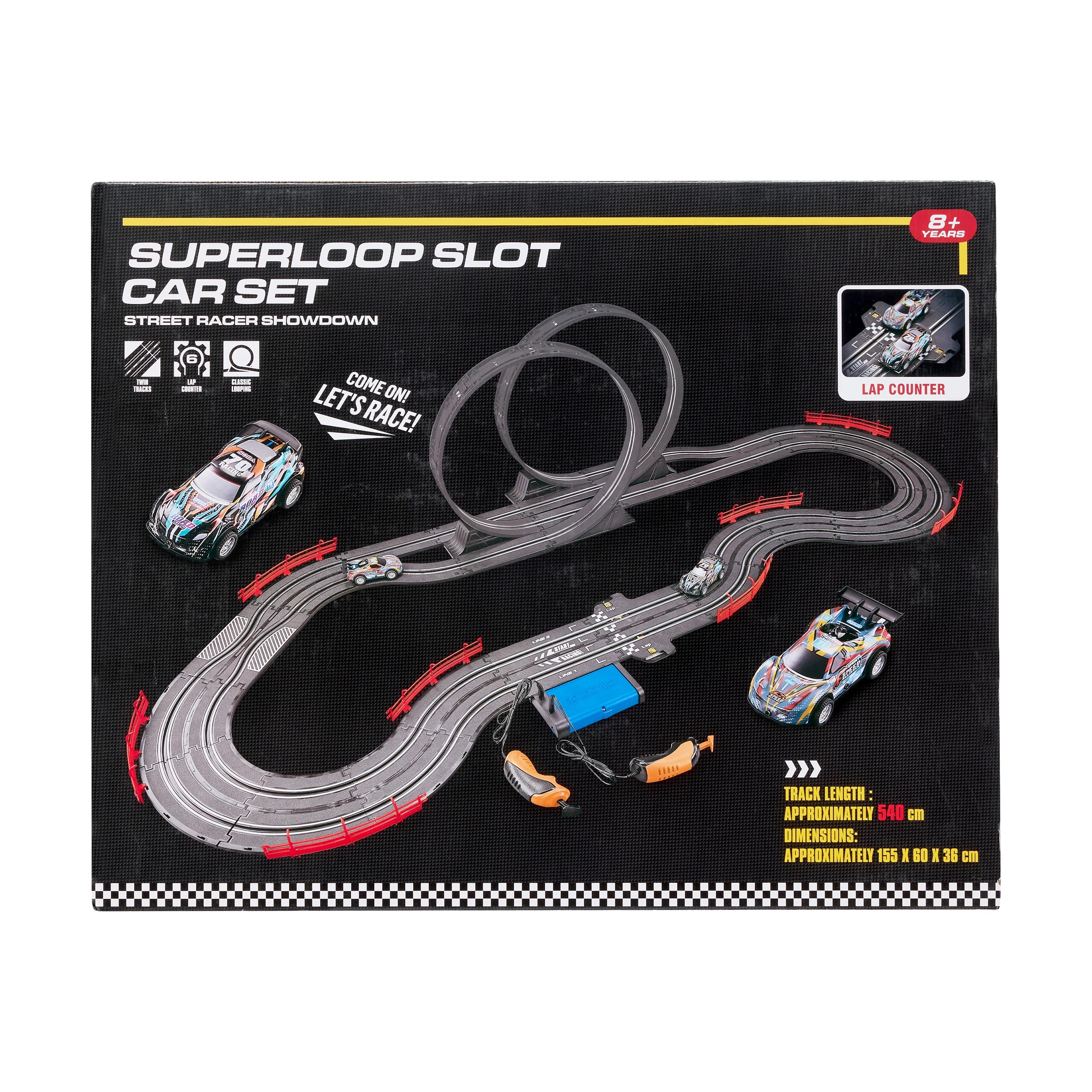 10 Super Loop Slot Car Set, 10 of 10