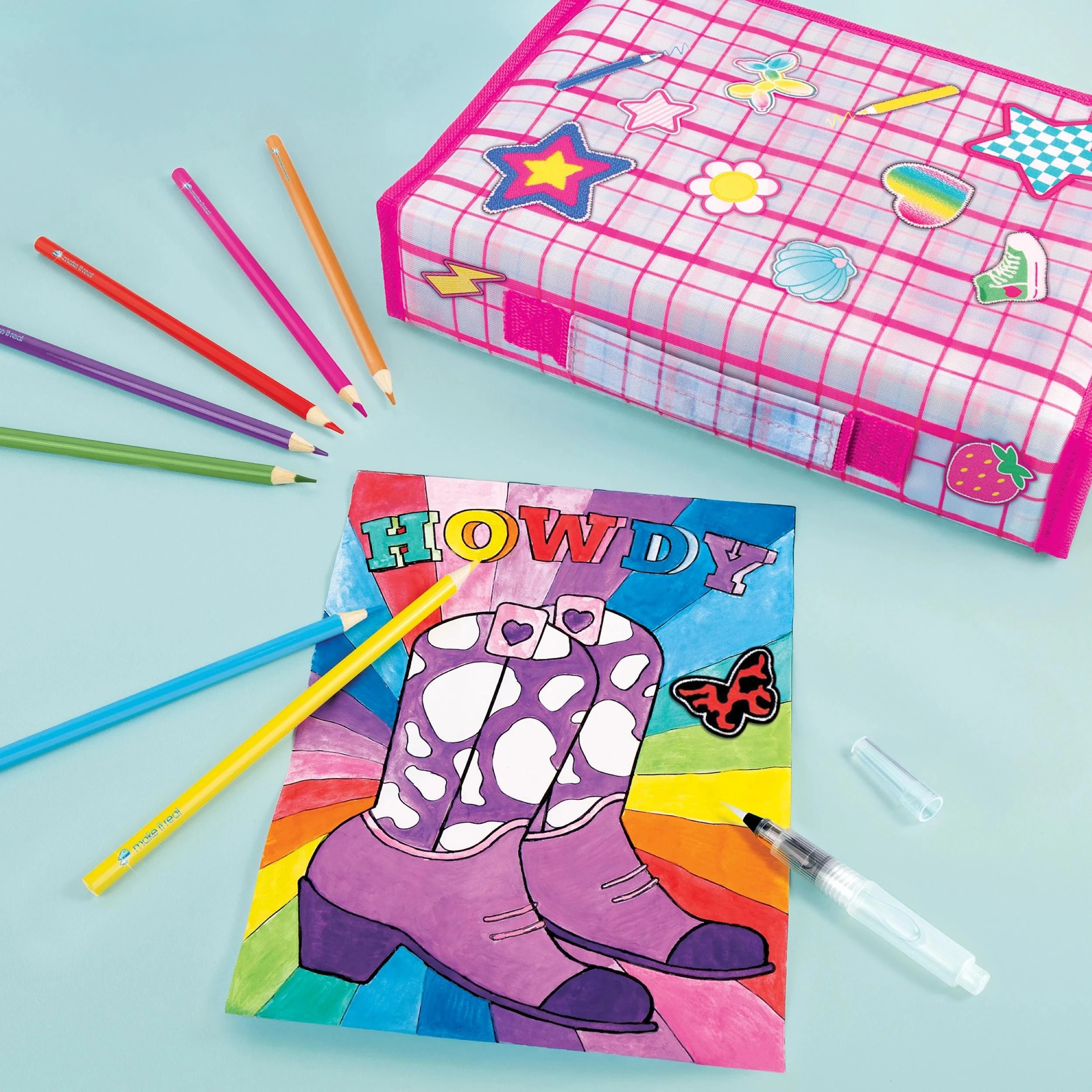 5 Make It Real Creative Artist Suitcase Art Set - Multi, 5 of 5