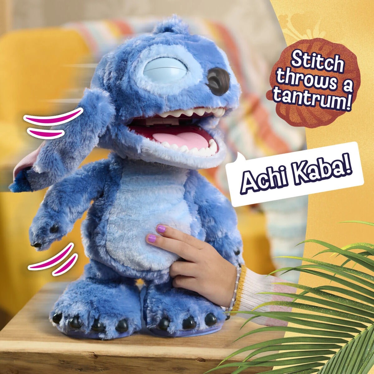8 43cm Disney Ultimate Stitch Interactive Feature Plush Toy, 8 of 9