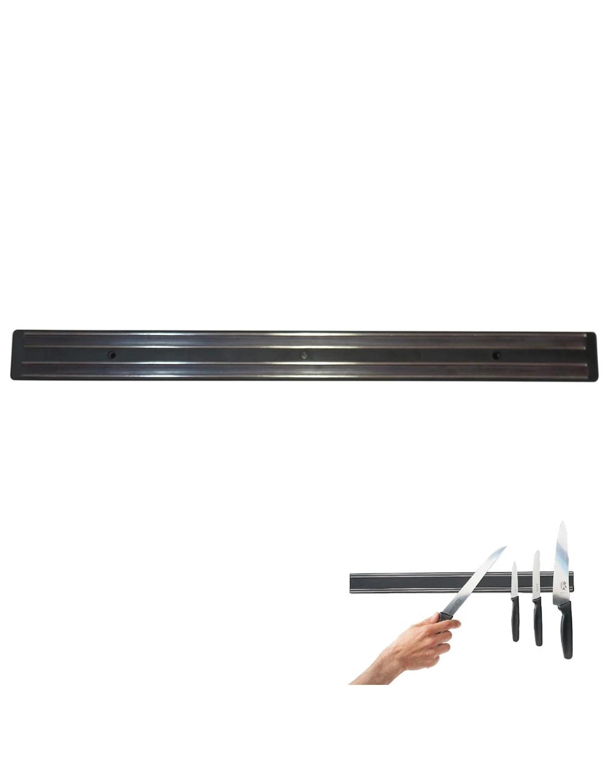 1 Magnetic Wall Mount Knife Holder Rack 33cm  Utensil Magnet Shelf Kitchen Tool, 1 of 3