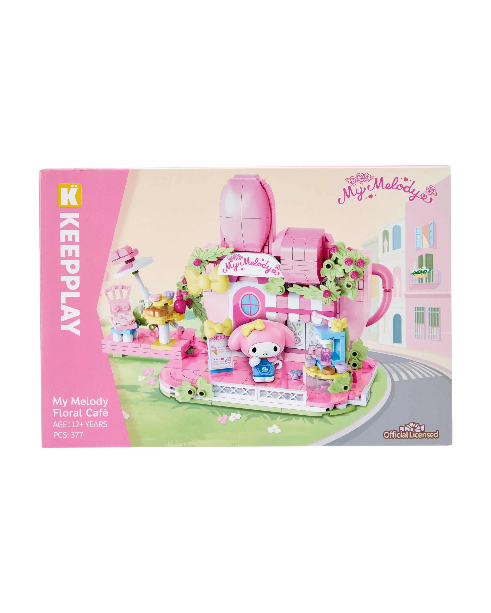 1 377 Piece Keepplay My Melody Floral Cafe, 1 of 4