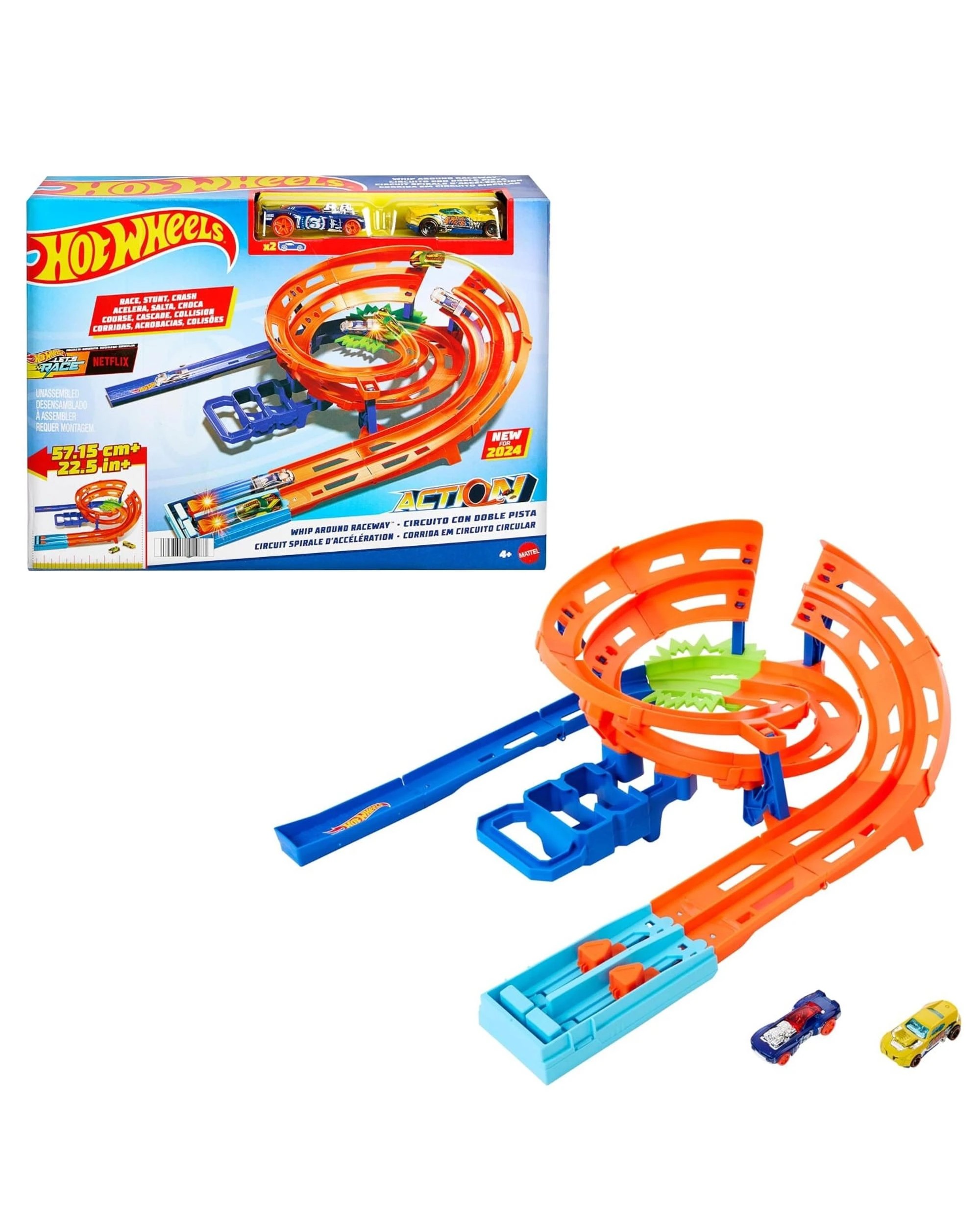 1 Hot Wheels Whip Around Raceway Playset, 1 of 7