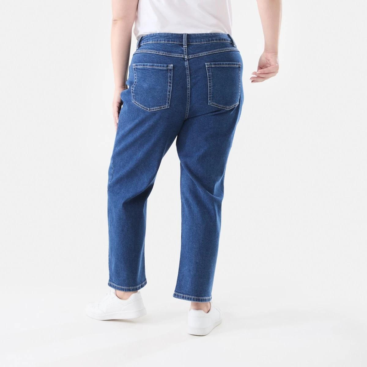 3 Curve Mum Jeans Mid Wash, 3 of 6