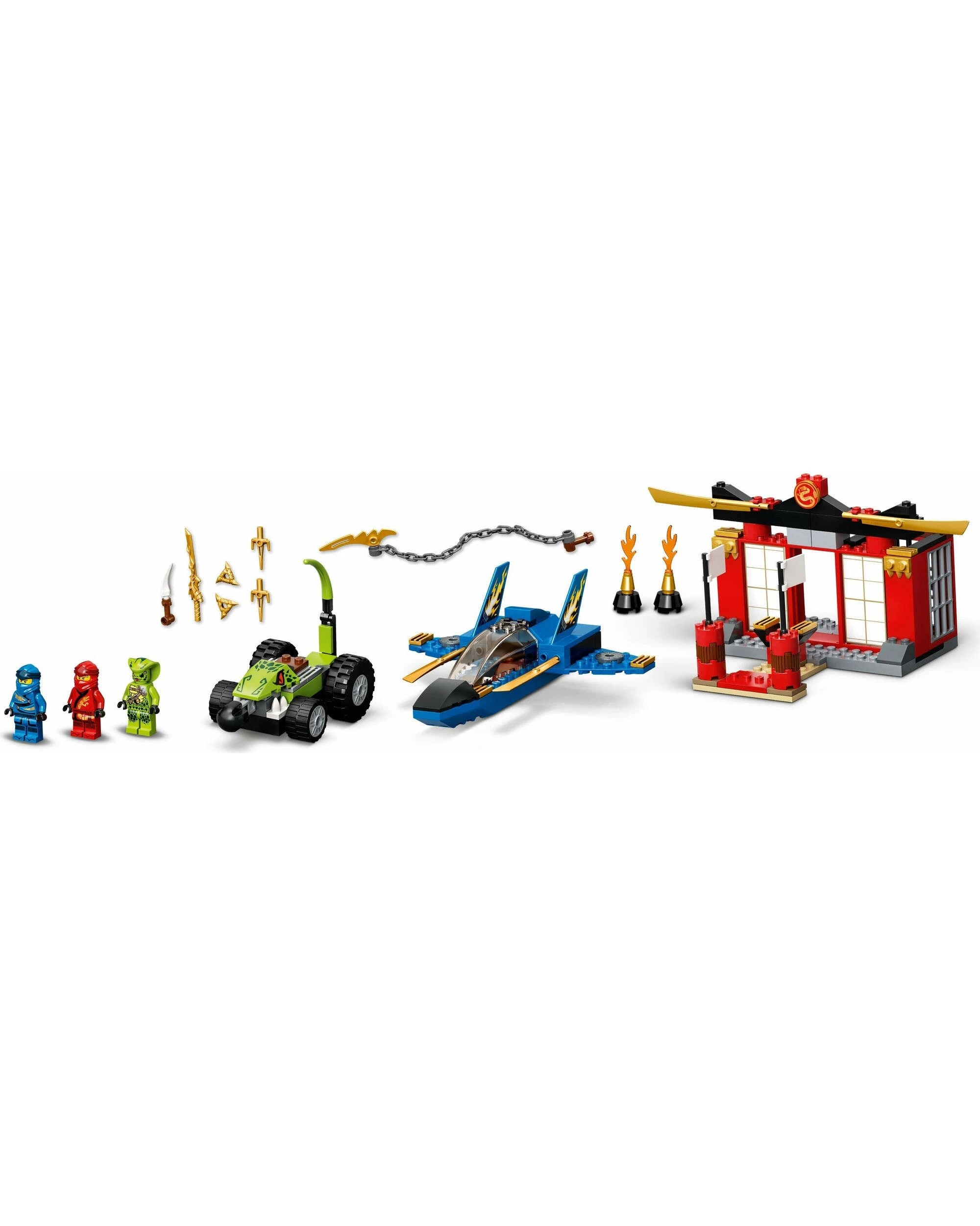 3 LEGO NINJAGO 71703 Legacy Storm Fighter Battle Toy Jet Set, 3 of 5