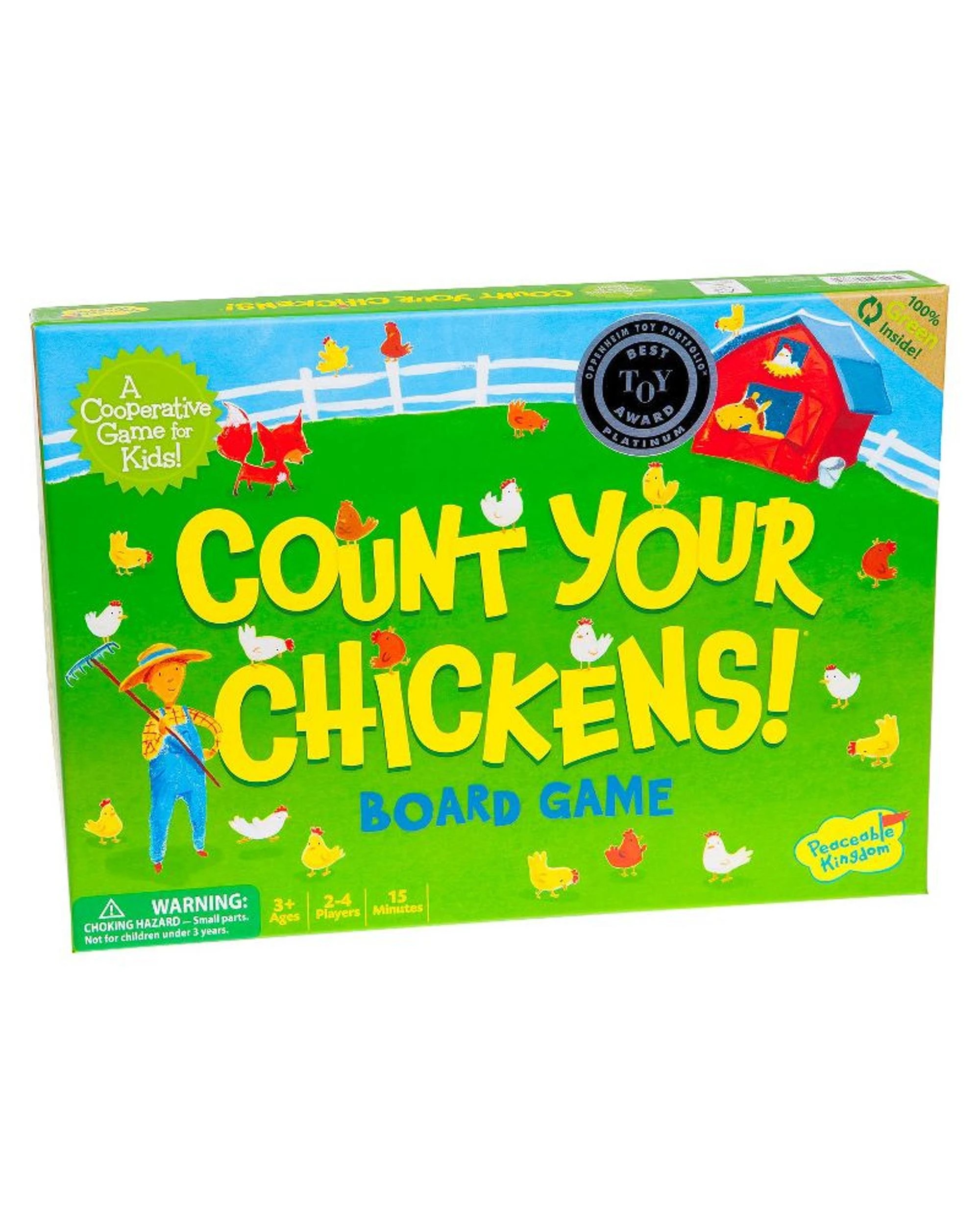 1 Count Your Chickens Board Game, 1 of 3