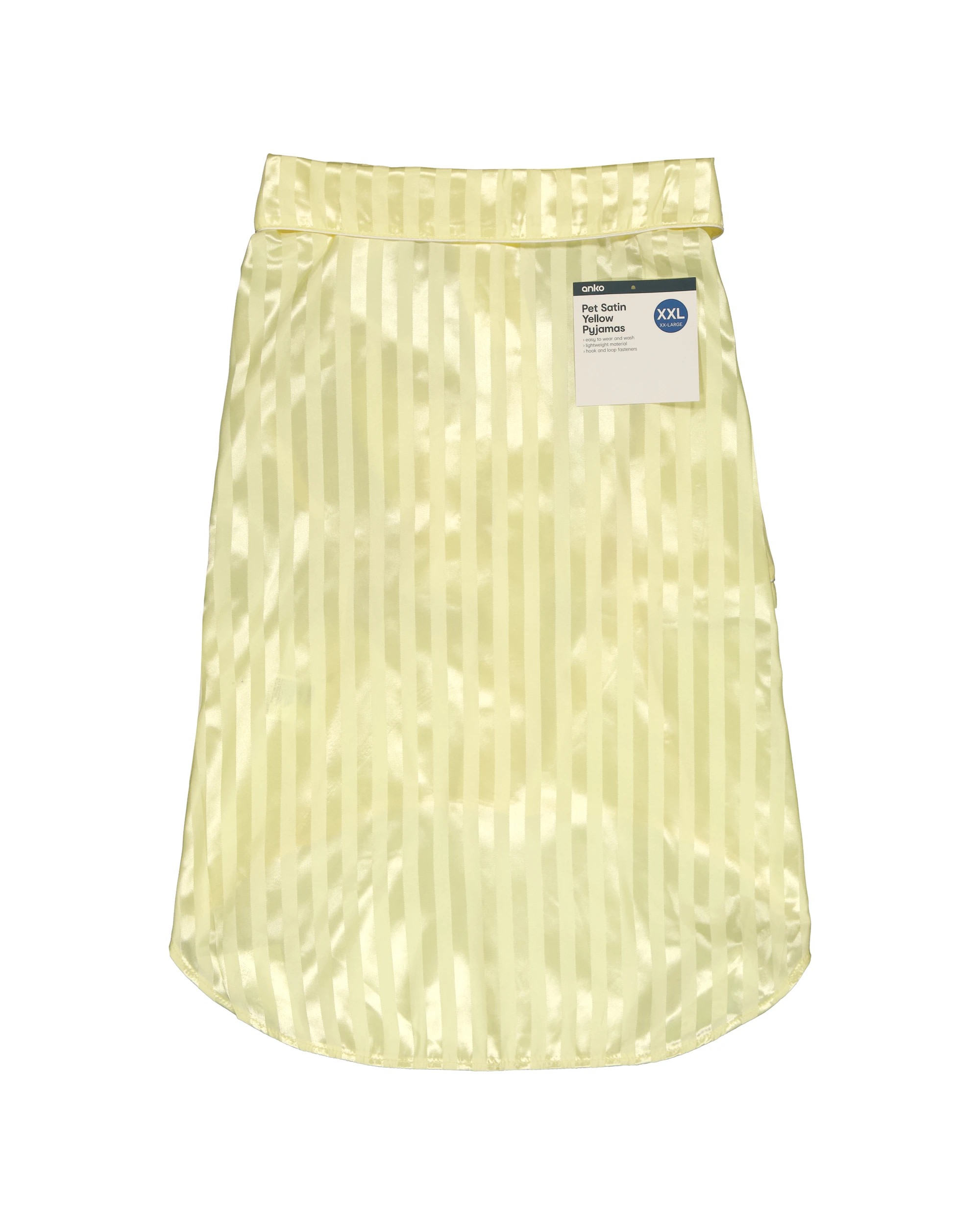 9 Pet Satin Pyjamas - Extra Extra Large, Yellow, 9 of 9