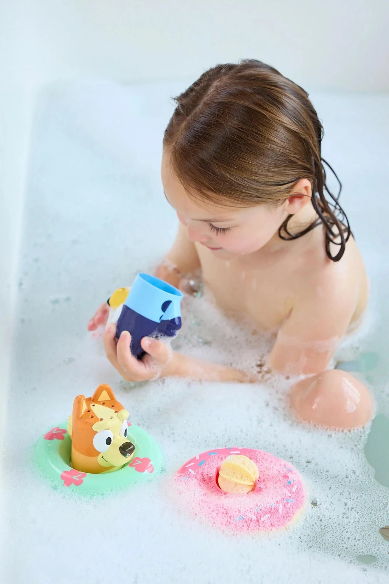 4 Bluey Splash & Float Bath/Water Toy - Assorted* - Multi, 4 of 9