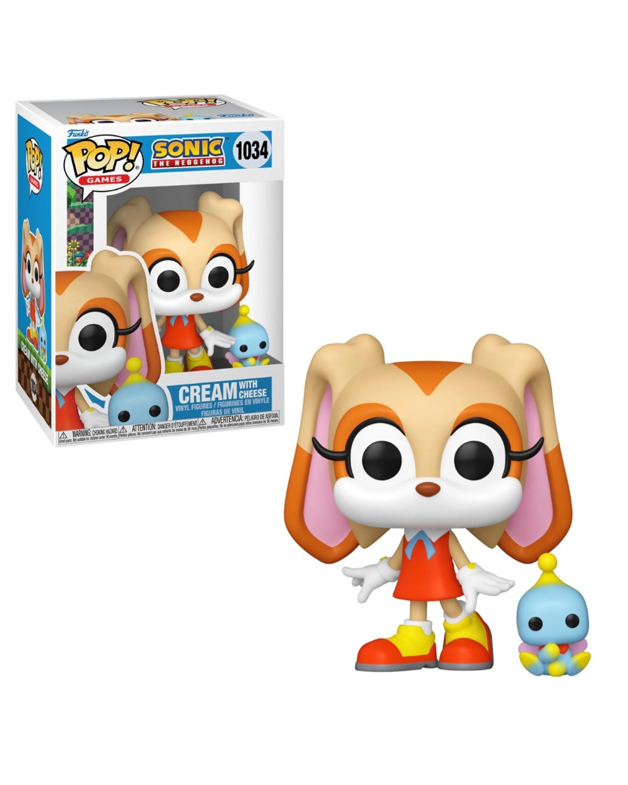 1 Funko Sonic the Hedgehog Cream with Cheese Funko POP! Vinyl, 1 of 3