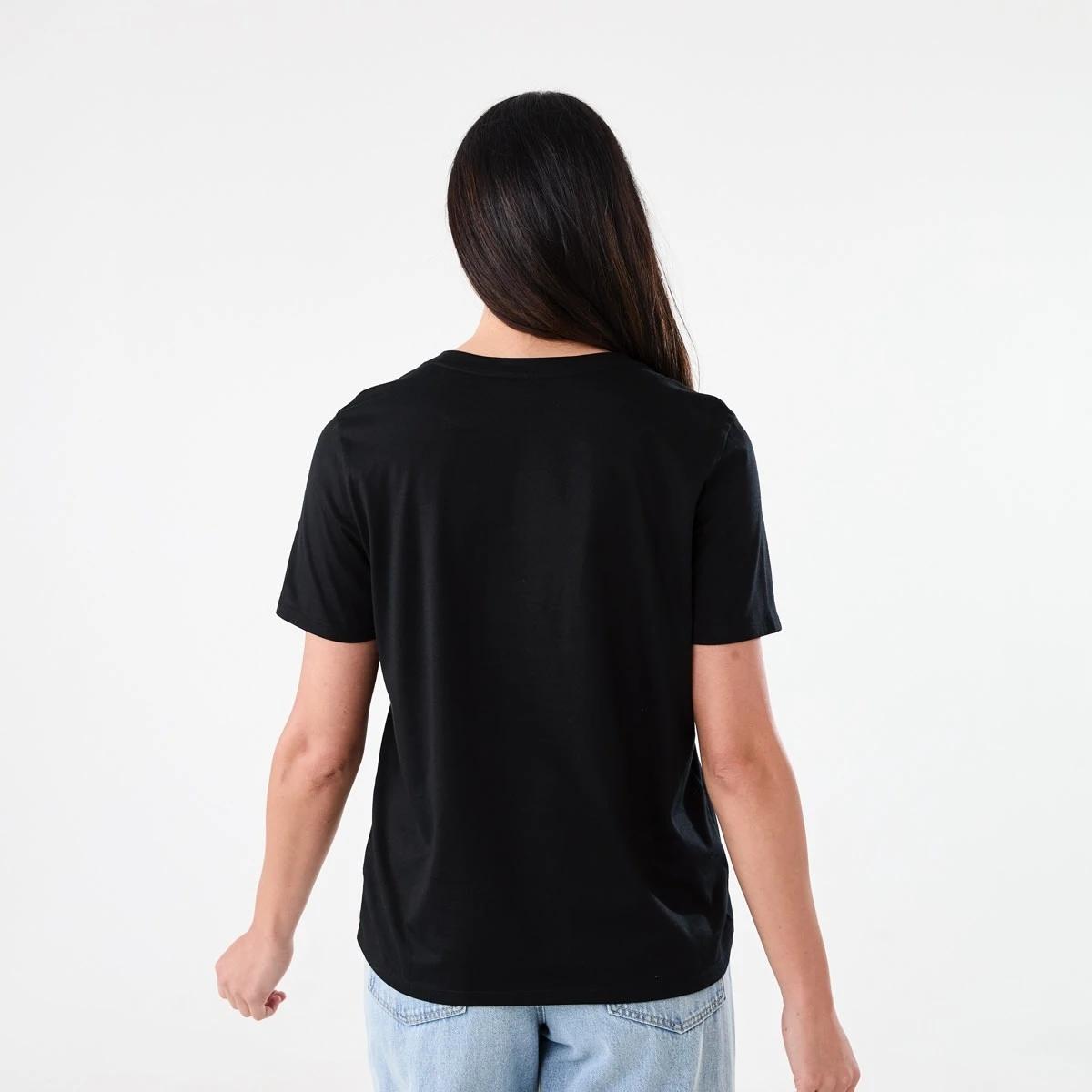 3 Short Sleeve Australian Cotton T-shirt BLACK, 3 of 5