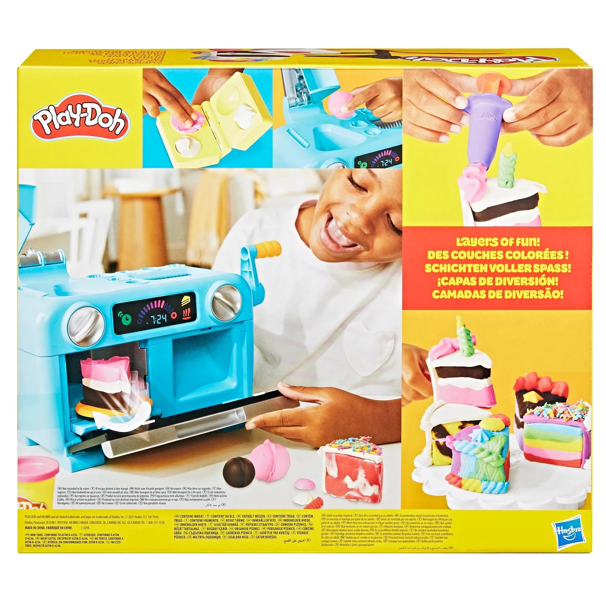 2 Play-Doh Super Slice Cake Playset - Multi, 2 of 3