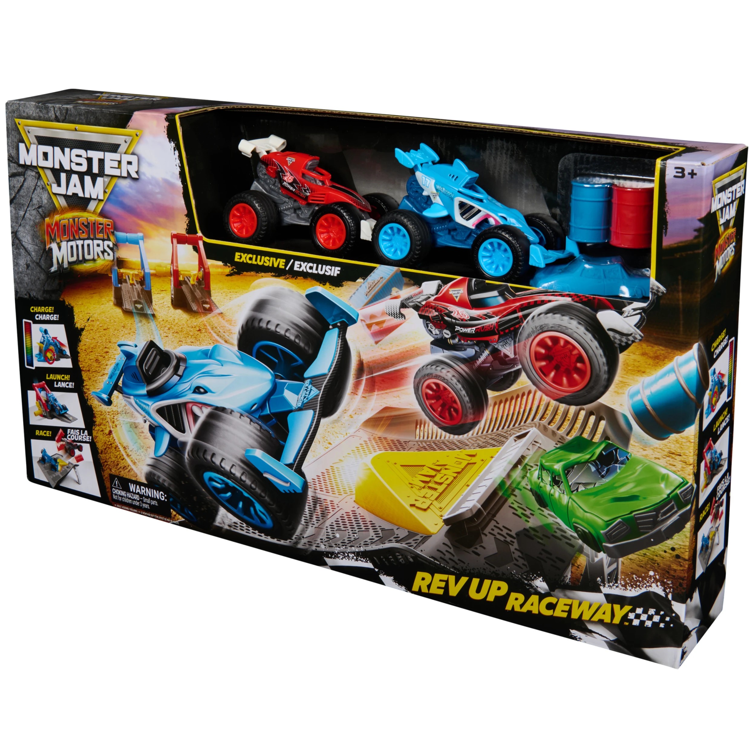 3 Monster Jam Monster Motors Race Playset, 3 of 9