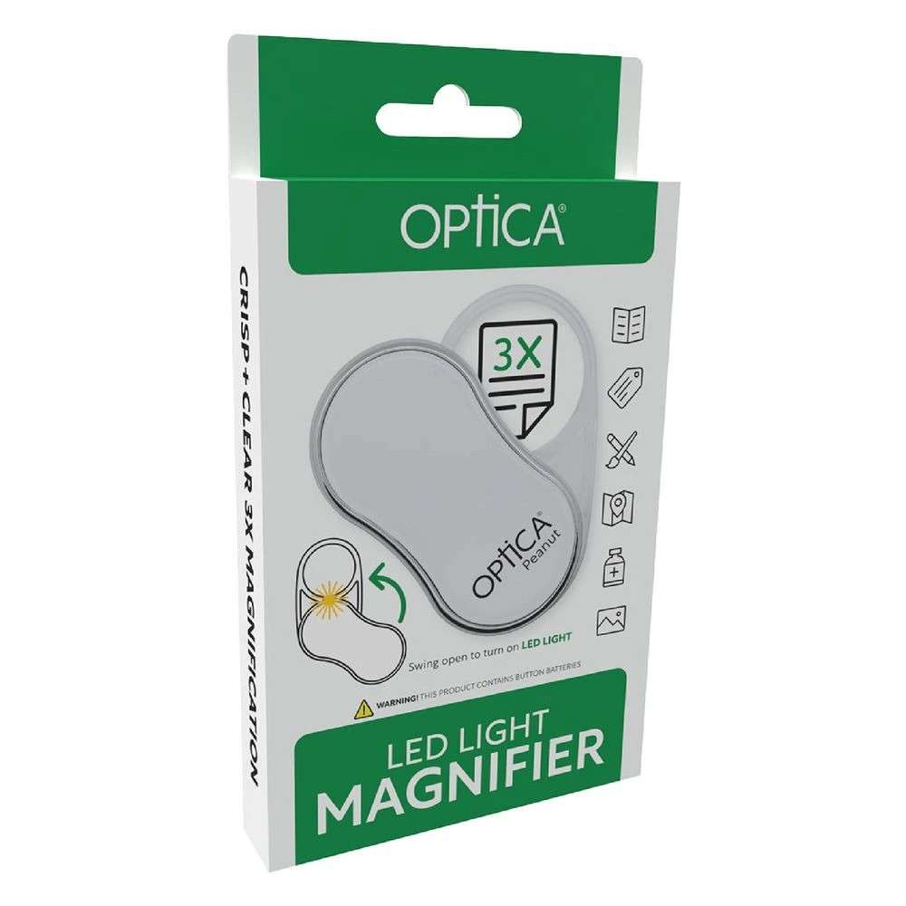3 Optica Mini-Metro Peanut LED Magnifier, 3 of 6