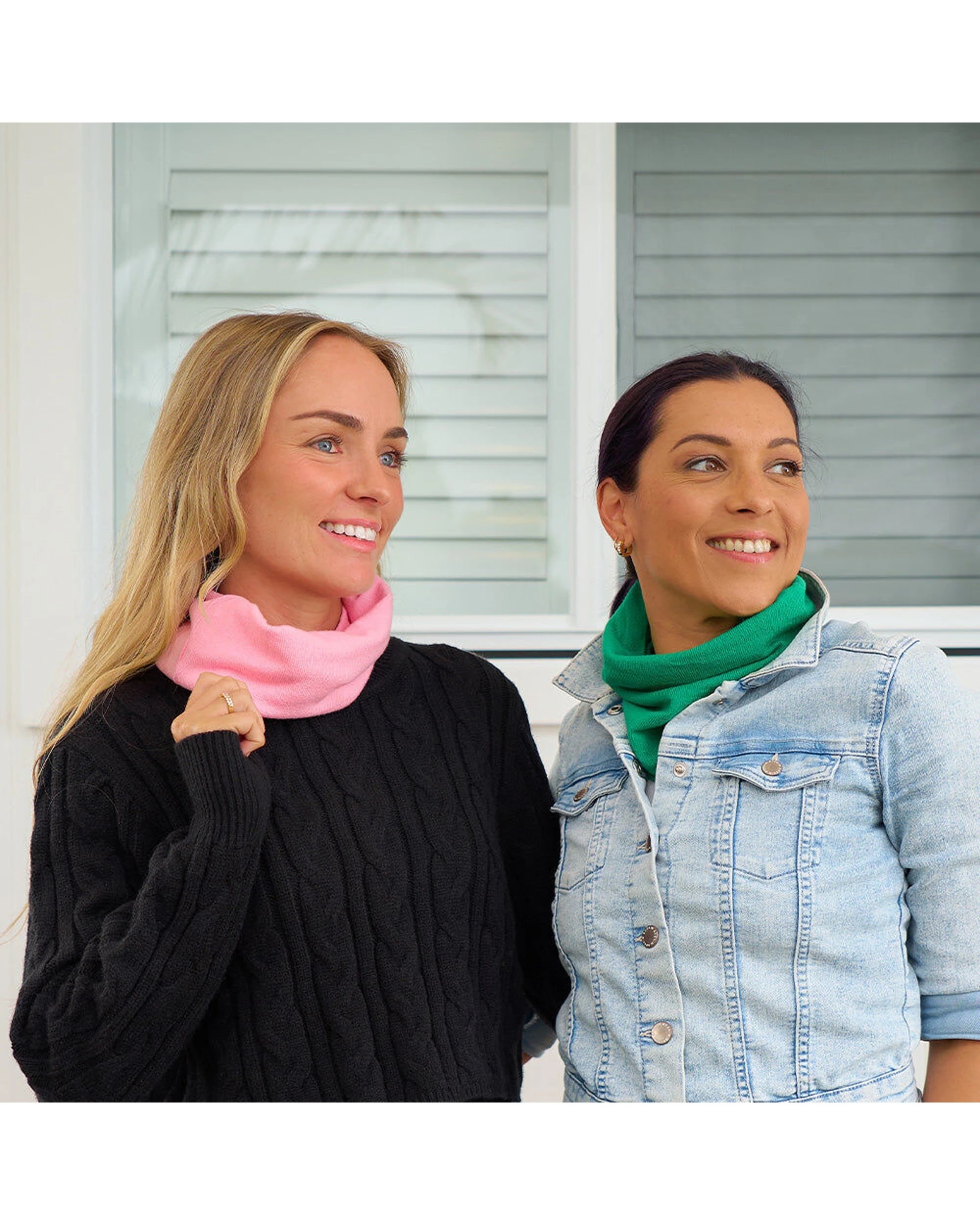 3 Annabel Trends Happywrap Neck Warmer Travel Accessory One Size Multipurpose - Green, 3 of 6