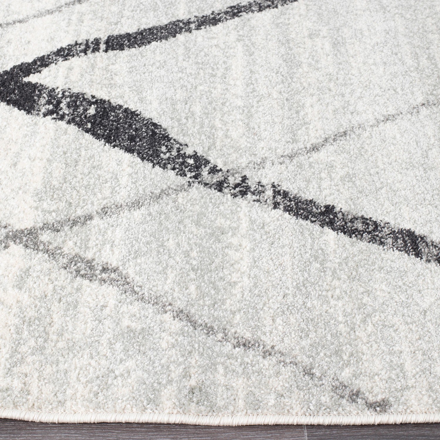 3 Common Ground Rugs Bluebay 452 500x80cm - Extra Large Runner Power Loomed Pet Friendly Rug - Silver, 3 of 6