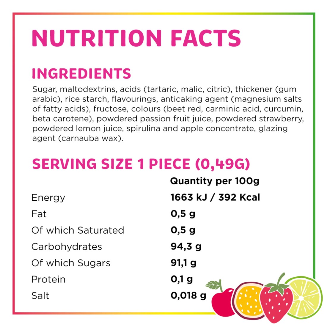 8 Tic Tac Fruit Adventure Mints 49g, 8 of 8
