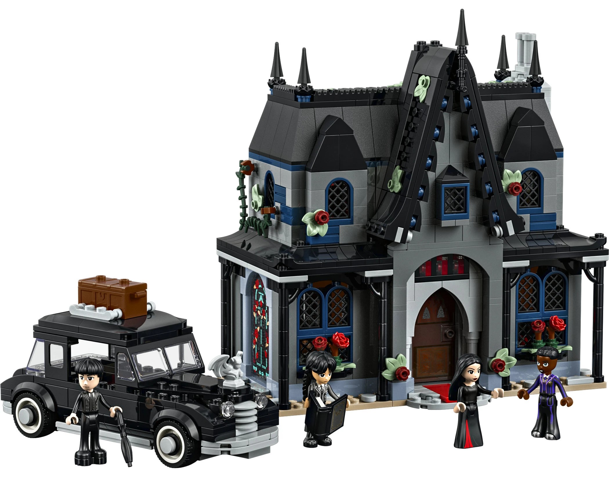 2 LEGO Wednesday Morticia's Cottage 76786, 2 of 10