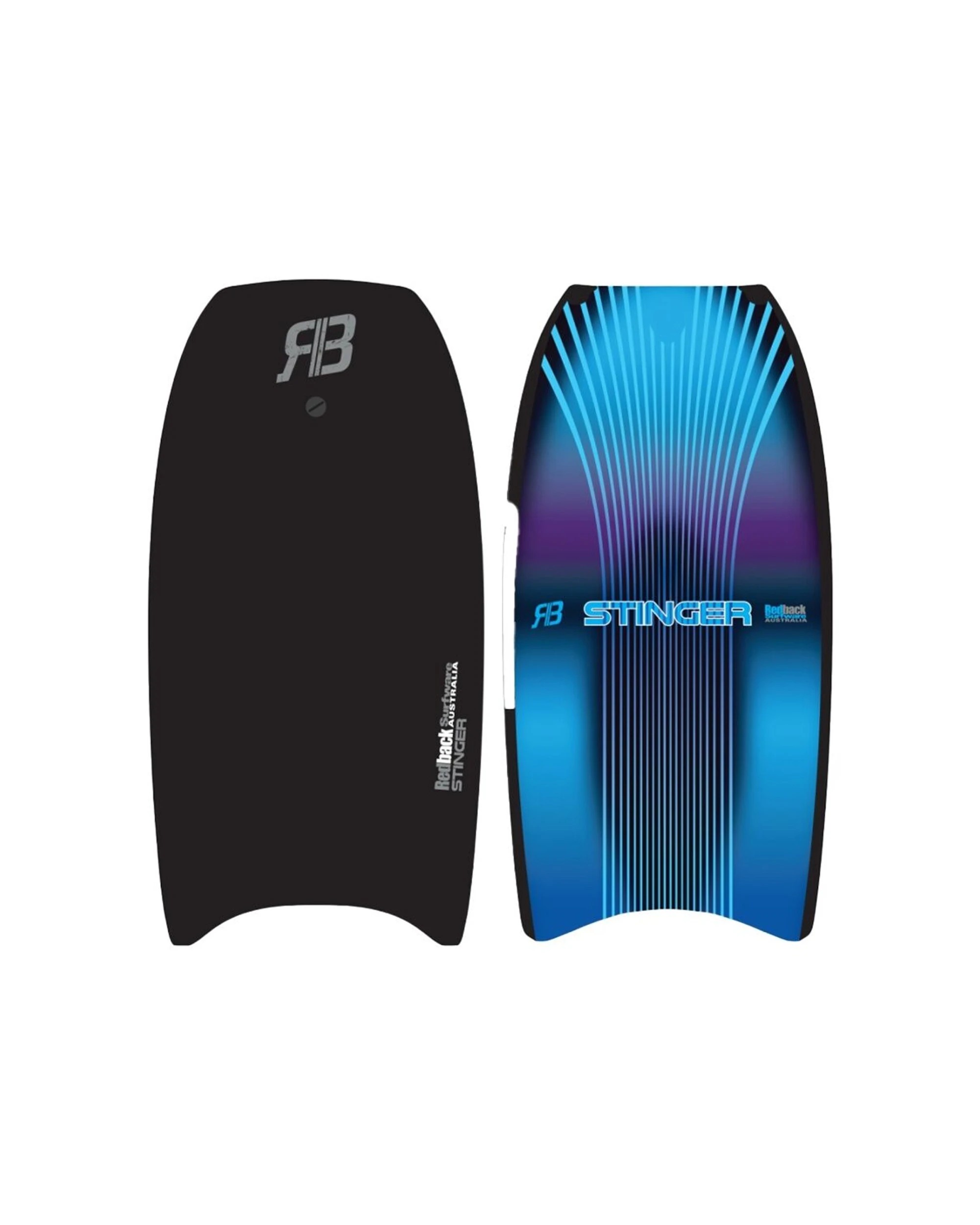 1 Redback Stinger 360 Degrees Surf Bodyboard/Boogie Board 42-inch - Black, 1 of 1