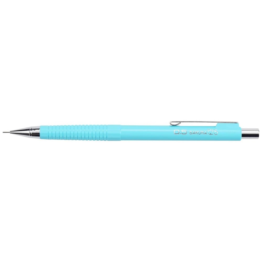 1 Sakura 125 Cushioned Mechanical Pencil 0.5mm Pastel Blue, 1 of 2
