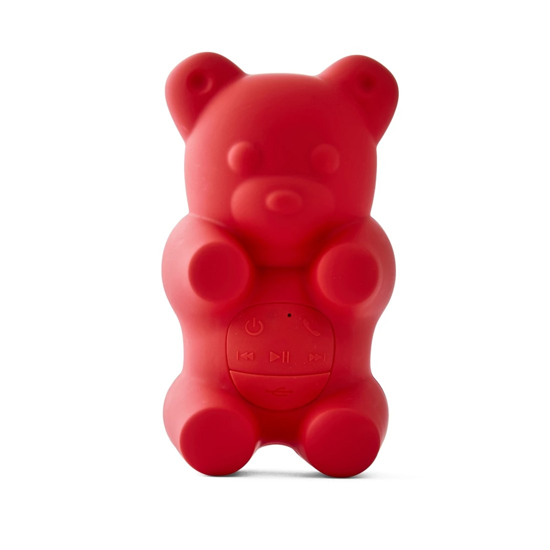 3 Splash Proof Speaker Bear - Red, 3 of 10