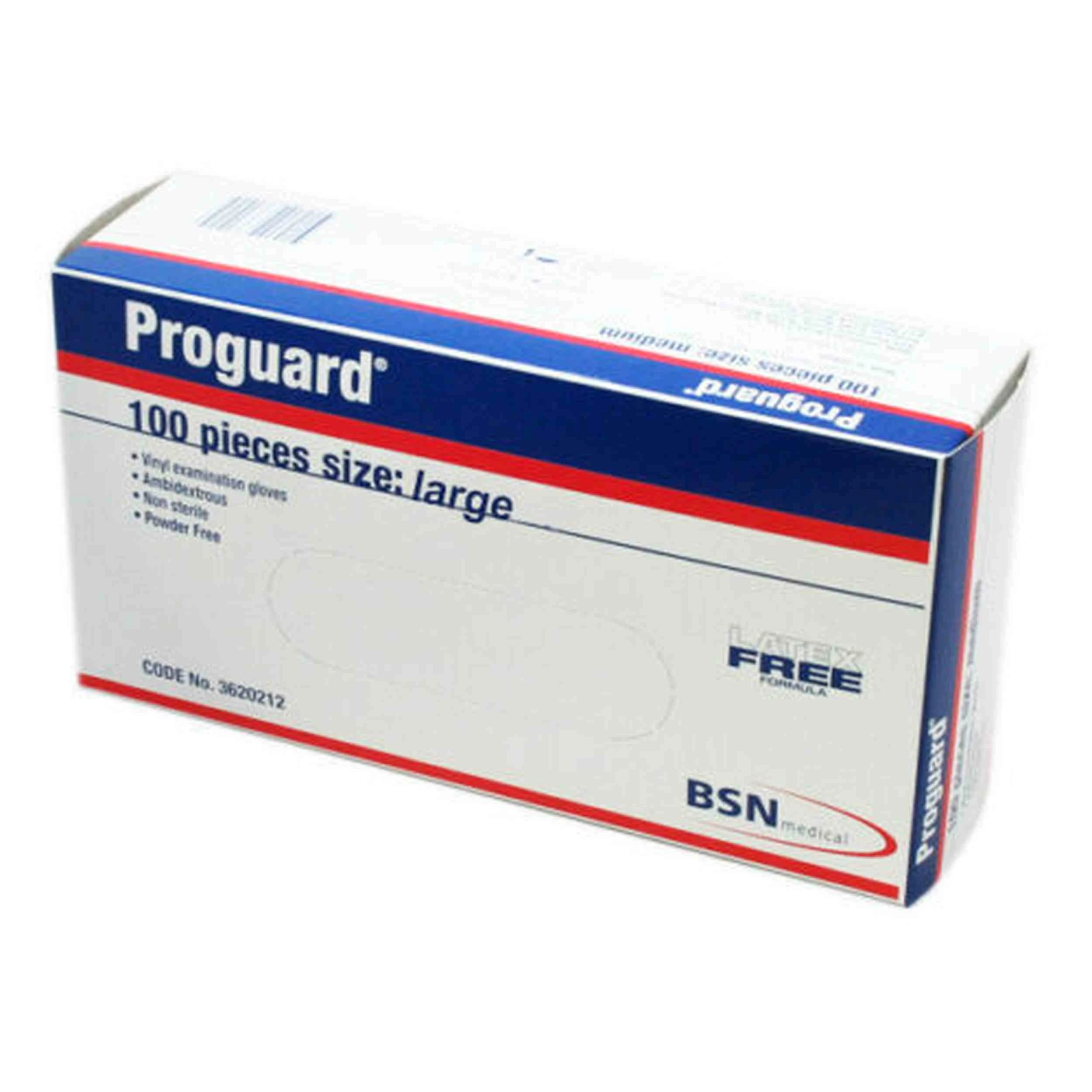 1 Proguard Examination Vinyl Gloves Large 100PK, 1 of 1