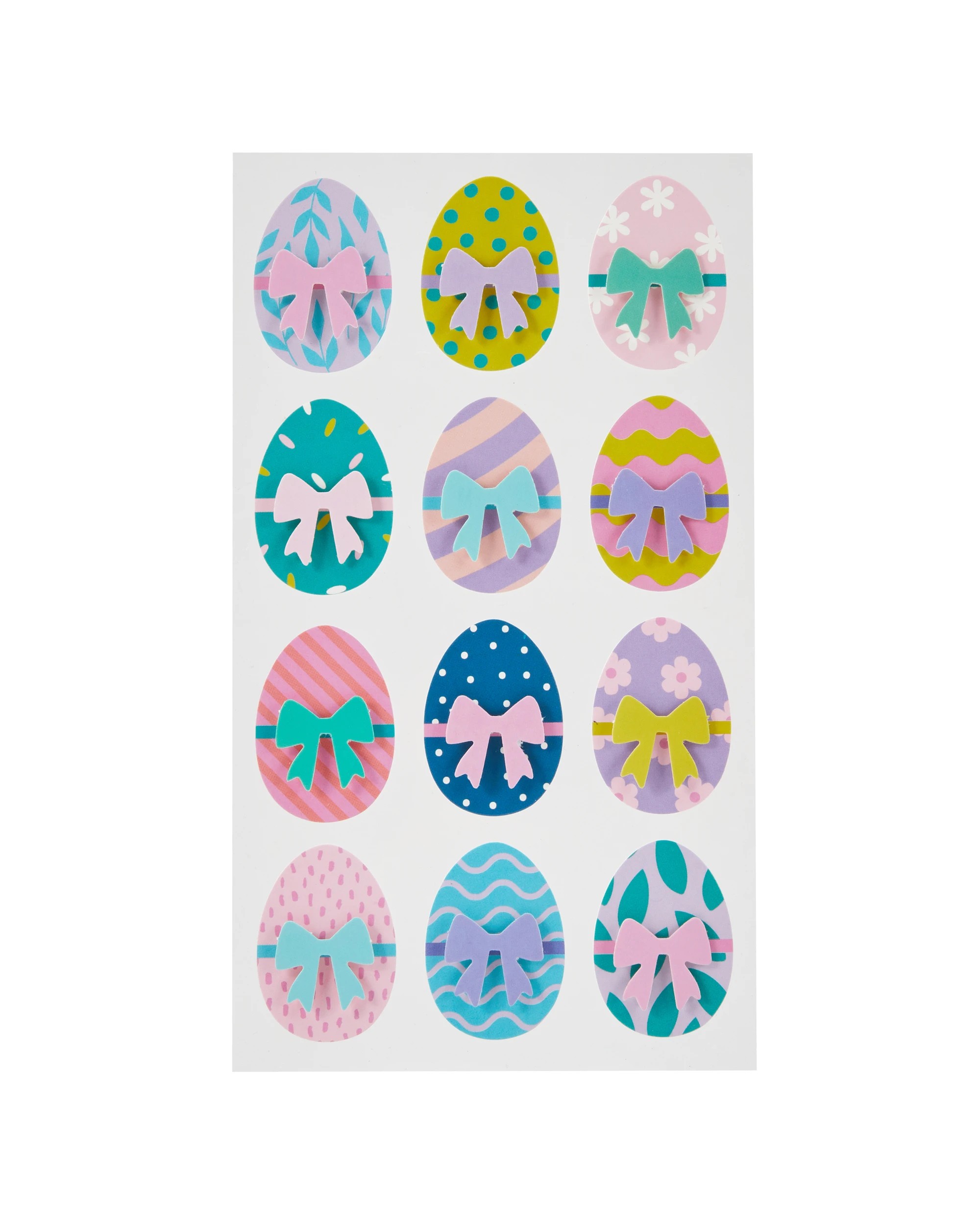 2 12 Piece Easter Craft 3D Stickers, 2 of 3