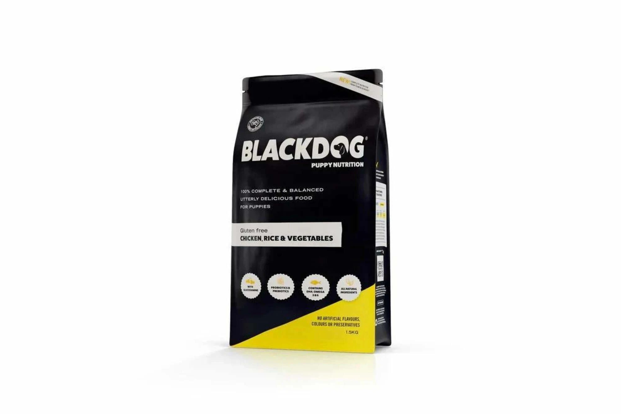1 Black Dog Puppy Chicken & Rice 1.5kg, 1 of 1